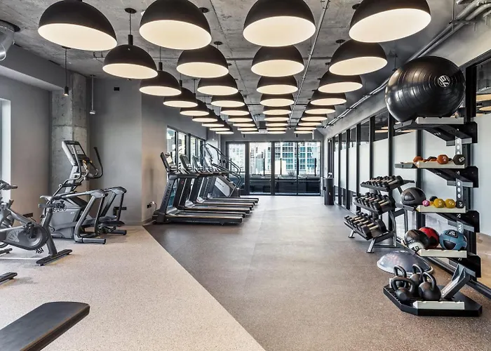 River North 1br W Sky Terrace Yoga Chi-1029 Chicago